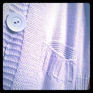 ‼️BRAND NEW ‼️ Light Blue Sweater Duster.